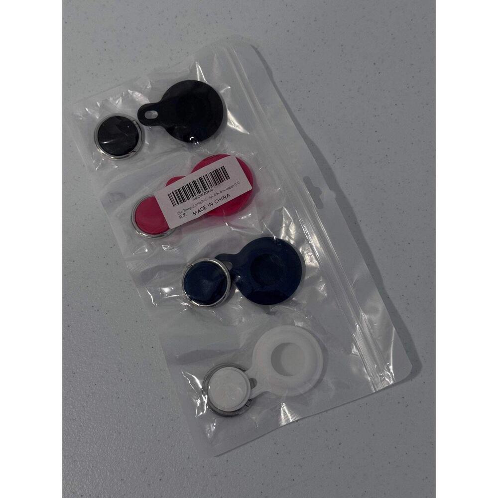 Assorted Silicone Airtag Holder Keychains